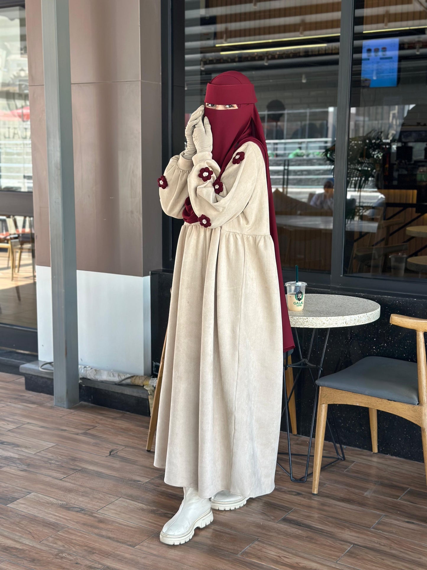 فستان ورد